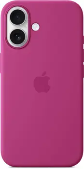 Чохол Apple iPhone 16 Silicone Case with MagSafe - Fuchsia (MYY53)
