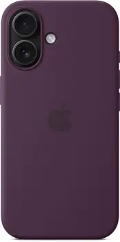 Чехол Apple iPhone 16 Silicone Case with MagSafe - Plum (MYY43)