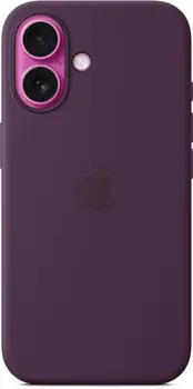 Чехол Apple iPhone 16 Silicone Case with MagSafe - Plum (MYY43)