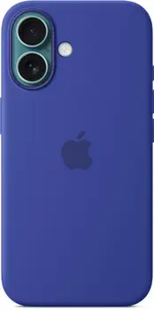 Чехол Apple iPhone 16 Silicone Case with MagSafe - Ultramarine (MYY63)