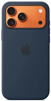 Чохол Apple iPhone 17 Pro Silicone Case with MagSafe – Midnight (MGFH4)