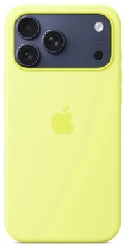 Чохол Apple iPhone 17 Pro Silicone Case with MagSafe – Neon Yellow (MGFF4)