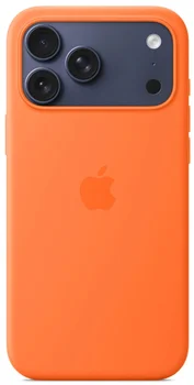 Чохол Apple iPhone 17 Pro Silicone Case with MagSafe – Orange (MGFE4)
