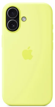Чехол Apple iPhone 17 Silicone Case with MagSafe – Neon Yellow (MGEV4)
