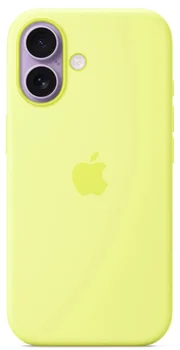 Чехол Apple iPhone 17 Silicone Case with MagSafe – Neon Yellow (MGEV4)