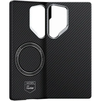 Чехол Benks для Samsung Galaxy S25 Ultra Magnetic ArmorAir Kevlar Series Black