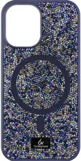 Чохол Bling World Rock Diamond with MagSafe для Apple iPhone 12 Pro / 12 (6.1") Navy Blue