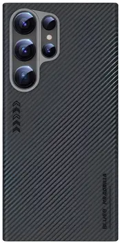 Чохол Blueo BK5880 Punk Armor Aramid Fiber Anti-Drop 600D Series для Samsung S24 Ultra Black