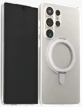Чохол Blueo BL038 Crystal 360 Rotatable Stand with Magnetic для Samsung S25 Ultra Clear