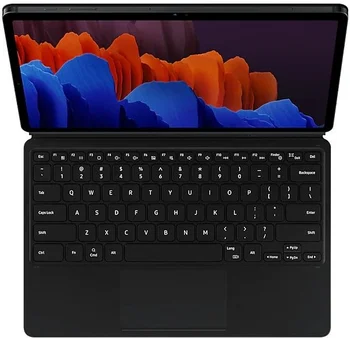 Чехол Book Cover Keyboard Samsung Tab S7+ 12.4 (T970/T795/T976) / Tab S8+ 12.4 (X800/X806) Black (EF-DT970BBRGRU)