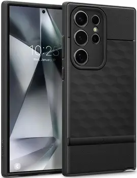 Чохол Caseology Parallax Samsung Galaxy S24 Ultra Matte Black (ACS07318)
