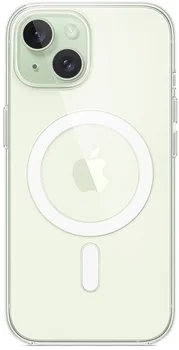 Чохол Clear Case with MagSafe Apple iPhone 15 Plus Transparent (MT213)
