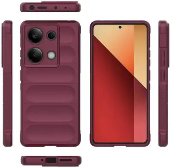 Чохол Cosmic Magic Shield for Xiaomi Redmi Note 13 Pro 5G/POCO X6 5G Plum (MagicShXiNo13P5GPlum)