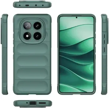 Чохол Cosmic Magic Shield for Xiaomi Redmi Note 14 Pro Plus 5G Dark Green (magicshxino14p+green)