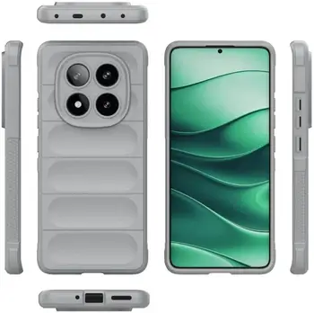 Чохол Cosmic Magic Shield for Xiaomi Redmi Note 14 Pro Plus 5G Grey Smoke (magicshxino14p+grey)