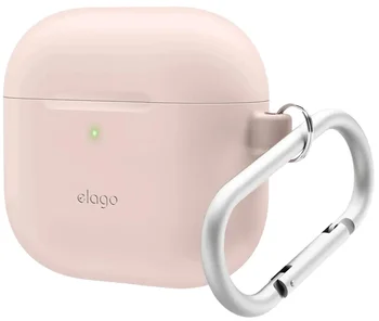 Чехол Elago Silicone Hang Sand Pink for Airpods 4rd Gen (EAP4SC-HANG-SPK)