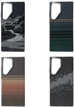 Чохол FIBRA Carbonite Design with MagSafe Samsung S23 Ultra Desing 10