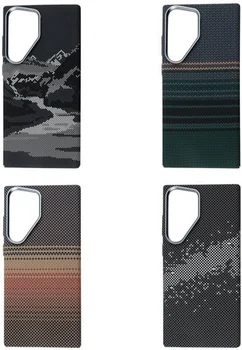 Чохол FIBRA Carbonite Design with MagSafe Samsung S23 Ultra Desing 4