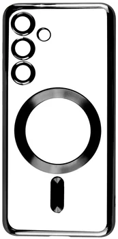 Чохол FIBRA Chrome MagSafe case Samsung A55 Black