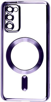 Чехол FIBRA Chrome MagSafe case Samsung S20 FE Purple