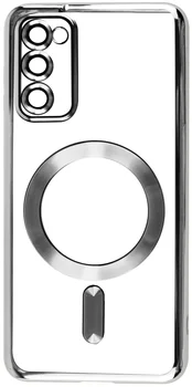 Чехол FIBRA Chrome MagSafe case Samsung S20 FE Silver