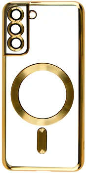 Чохол FIBRA Chrome MagSafe case Samsung S21 Plus Gold