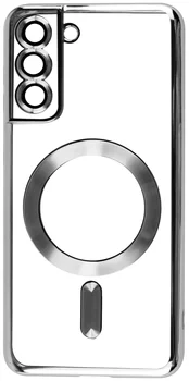 Чохол FIBRA Chrome MagSafe case Samsung S21 Plus Silver