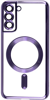 Чохол FIBRA Chrome MagSafe case Samsung S22 Purple