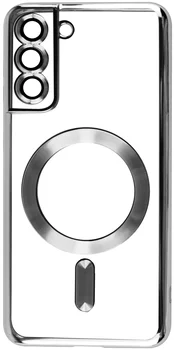 Чохол FIBRA Chrome MagSafe case Samsung S22 Silver
