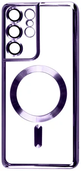 Чохол FIBRA Chrome MagSafe case Samsung S21 Ultra Purple