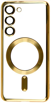 Чохол FIBRA Chrome MagSafe case Samsung S23 Gold
