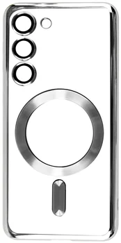 Чохол FIBRA Chrome MagSafe case Samsung S23 Silver