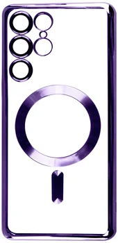 Чохол FIBRA Chrome MagSafe case Samsung S23 Ultra Purple