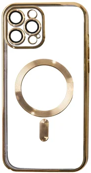 Чохол FIBRA Chrome MagSafe case iPhone 13 Pro Gold