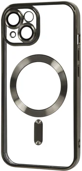 Чохол FIBRA Chrome MagSafe case iPhone 14 Black