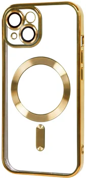 Чохол FIBRA Chrome MagSafe case iPhone 14 Gold
