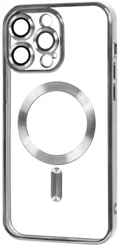 Чохол FIBRA Chrome MagSafe case iPhone 15 Pro Max Silver