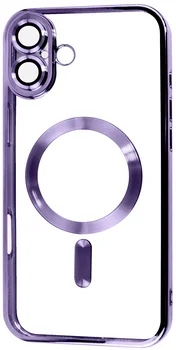 Чохол FIBRA Chrome MagSafe case iPhone 16 Purple
