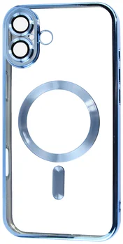 Чохол FIBRA Chrome MagSafe case iPhone 16 Sierra Blue