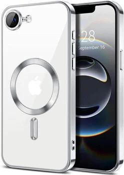 Чохол FIBRA Chrome MagSafe case iPhone 16e Silver