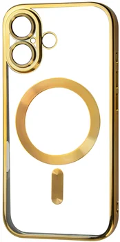 Чохол FIBRA Chrome MagSafe case iPhone 17 Gold