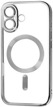 Чохол FIBRA Chrome MagSafe case iPhone 17 Silver