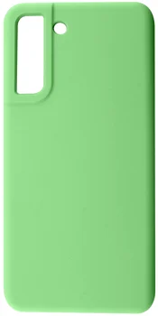 Чохол FIBRA Full Silicone Cover Samsung S21 FE Mint