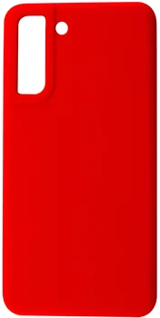 Чохол FIBRA Full Silicone Cover Samsung S21 FE Red