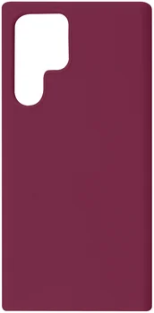 Чехол FIBRA Full Silicone Cover Samsung S22 Ultra Marsala