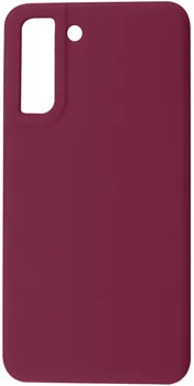 Чохол FIBRA Full Silicone Cover Samsung S23 FE Marsala