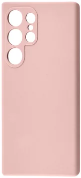 Чехол FIBRA Full Silicone Cover Samsung S23 Ultra Pink Sand