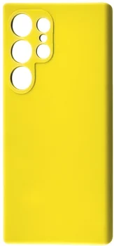 Чехол FIBRA Full Silicone Cover Samsung S23 Ultra Yellow