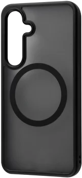 Чохол FIBRA Metal Buttons with MagSafe Samsung S24 Black