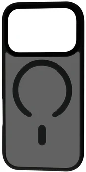 Чохол FIBRA Metal Buttons with MagSafe iPhone 17 Pro Max Black